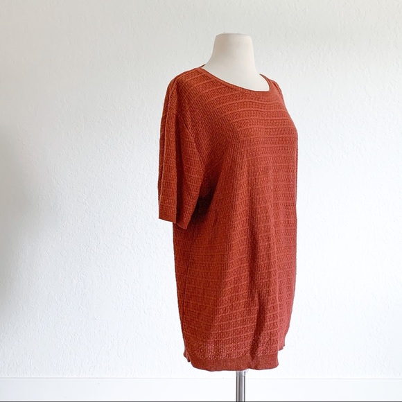 OBO ALFRED DUNNER Orange Top - Picture 4 of 7